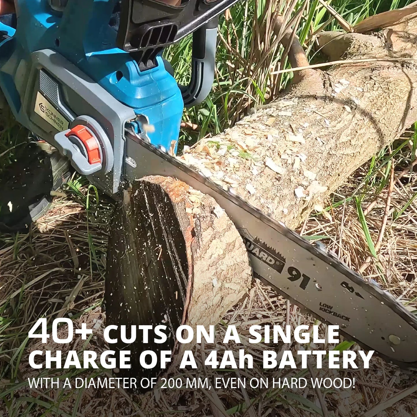 Cordless chainsaw KS CS20V-12