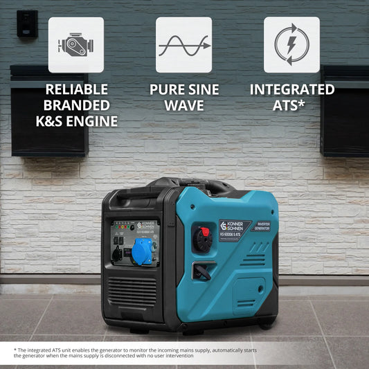 KS 6000iE S ATS inverter generator