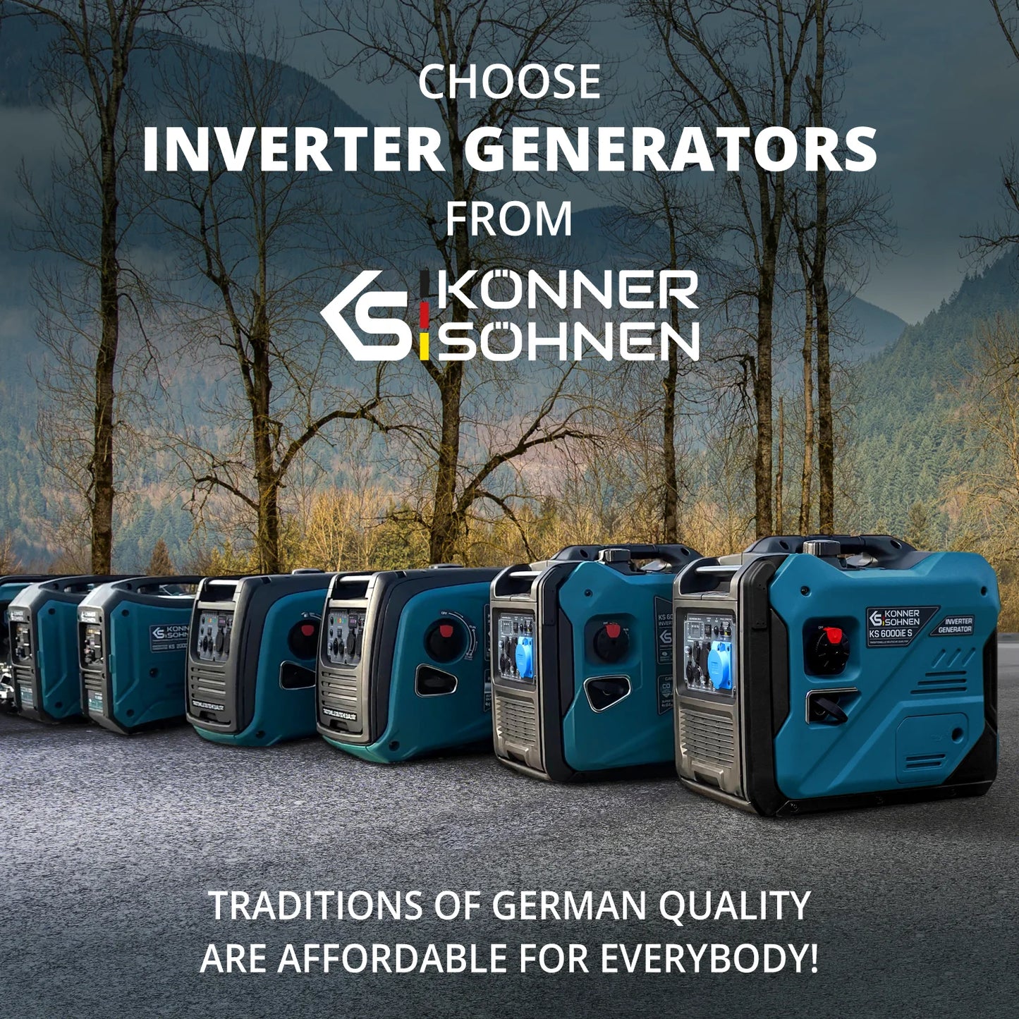 KS 6000iE S inverter generator