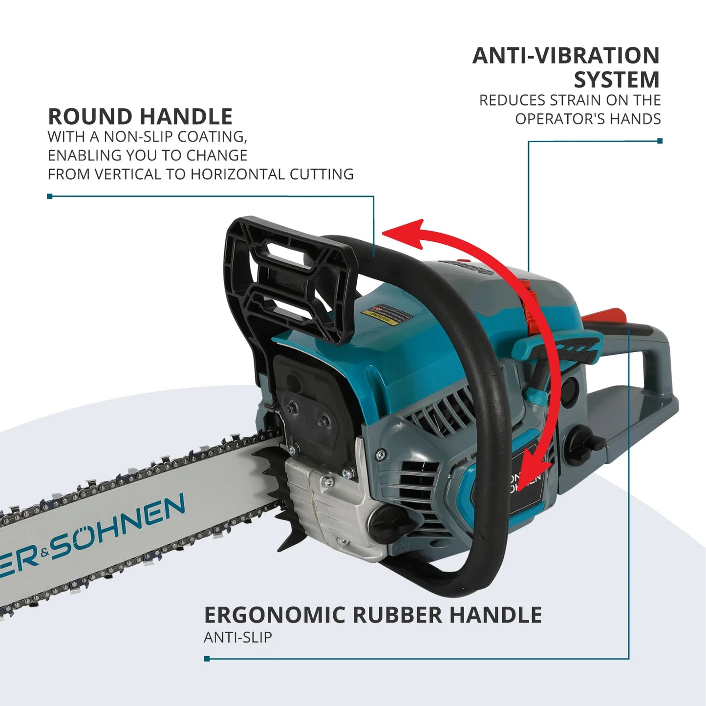 Gasoline chainsaw KS CS31G-16