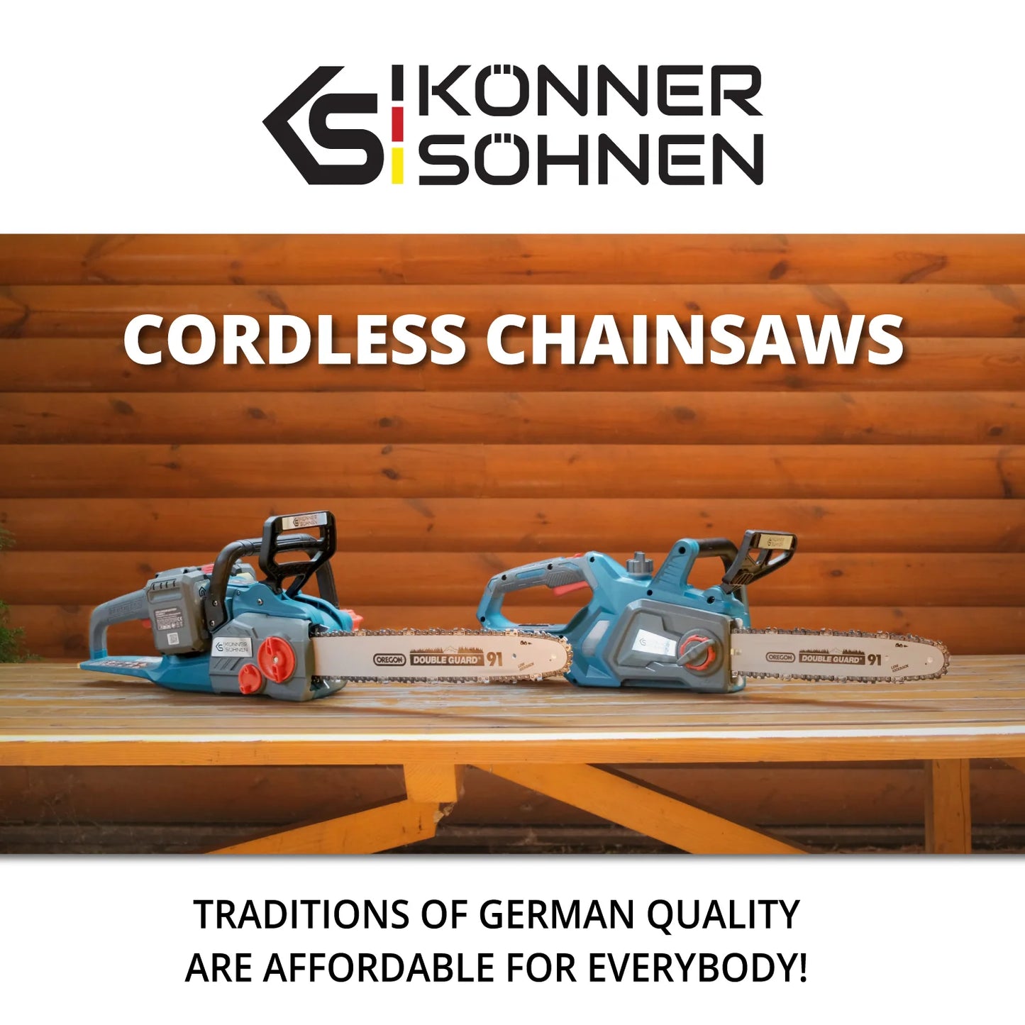 Cordless chainsaw KS CS40V-16