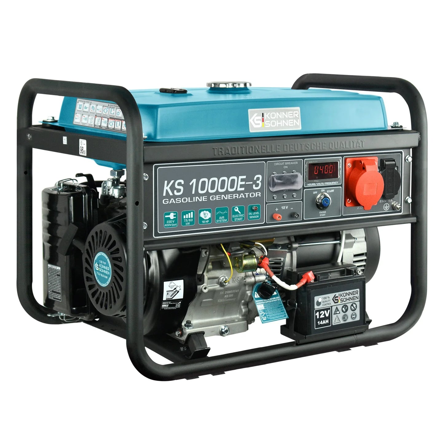 Gasoline generator KS 10000E-3