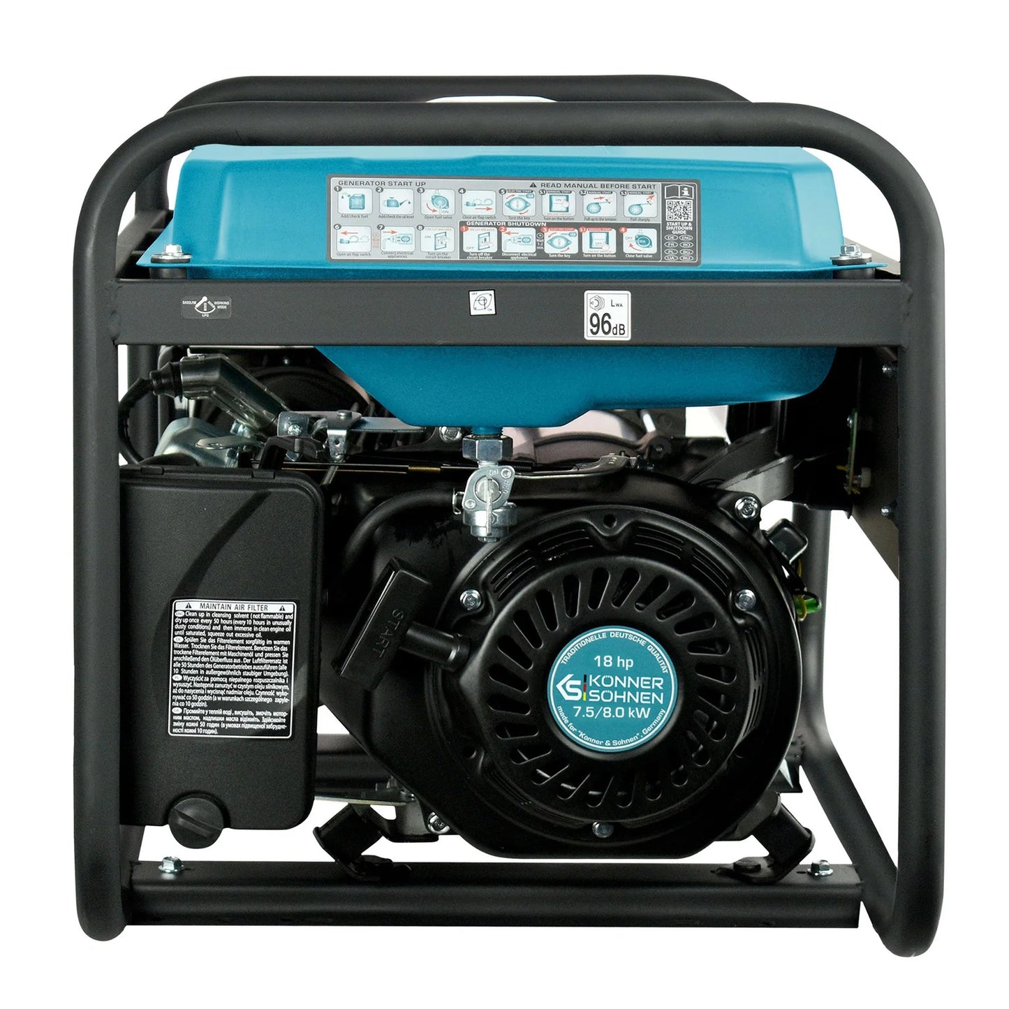 Gasoline generator KS 10000E-3