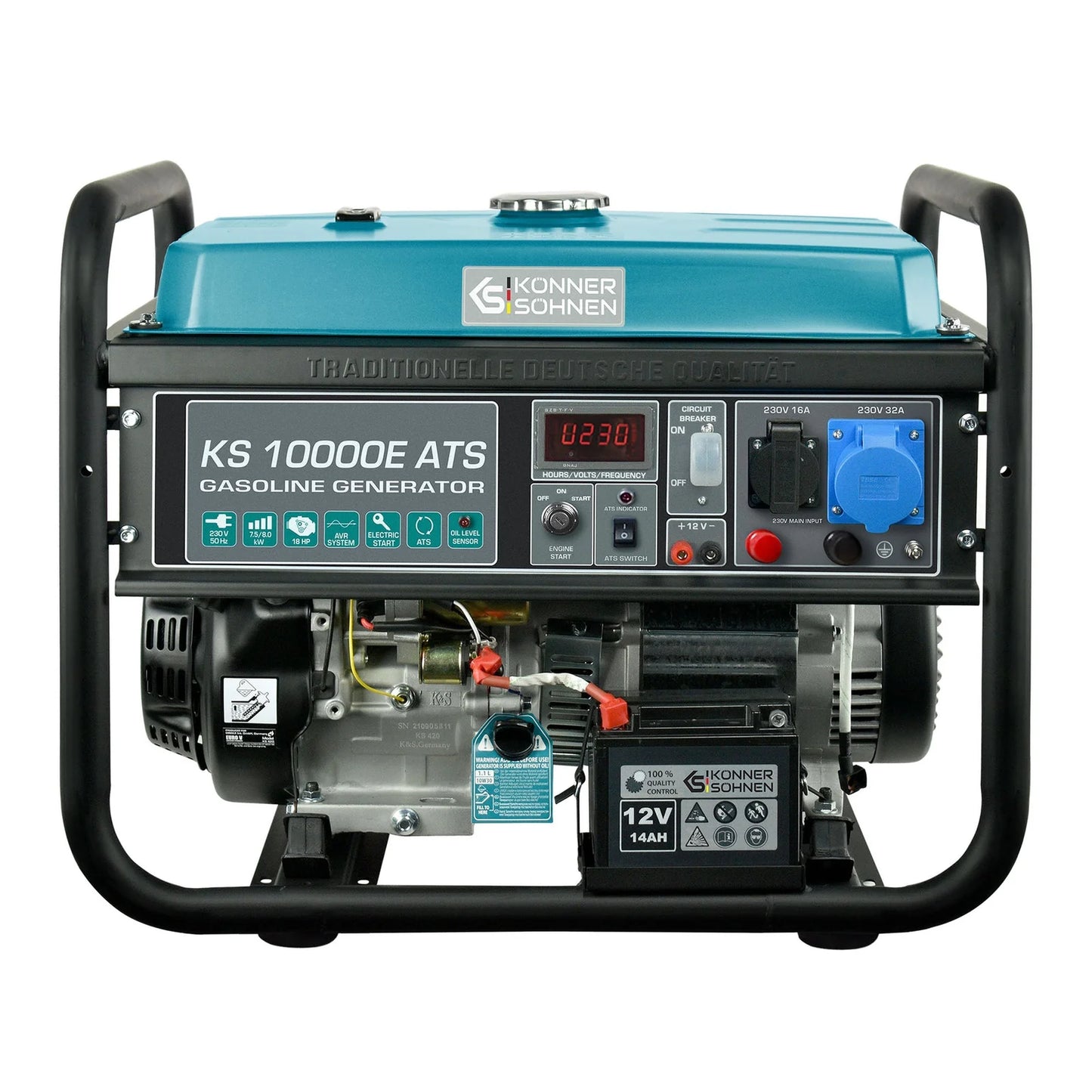 Gasoline generator KS 10000E ATS