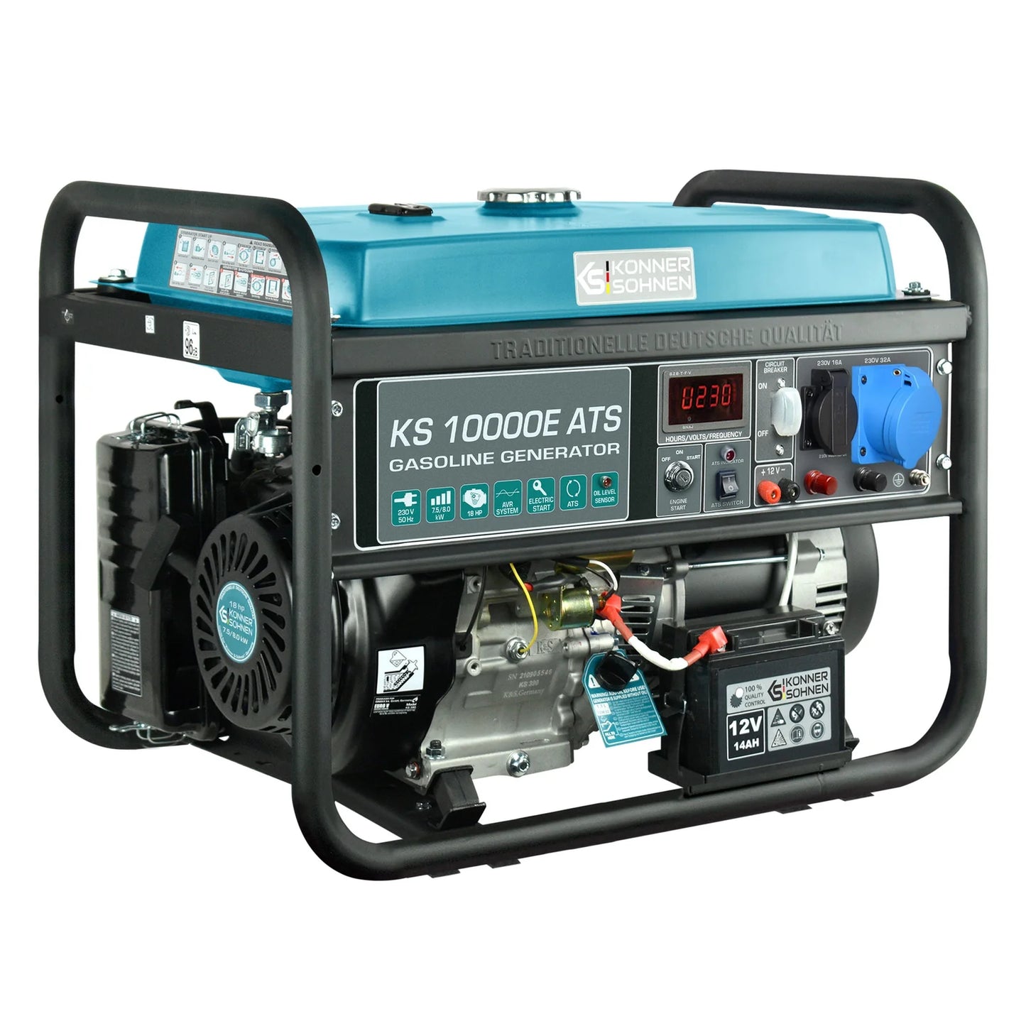 Gasoline generator KS 10000E ATS