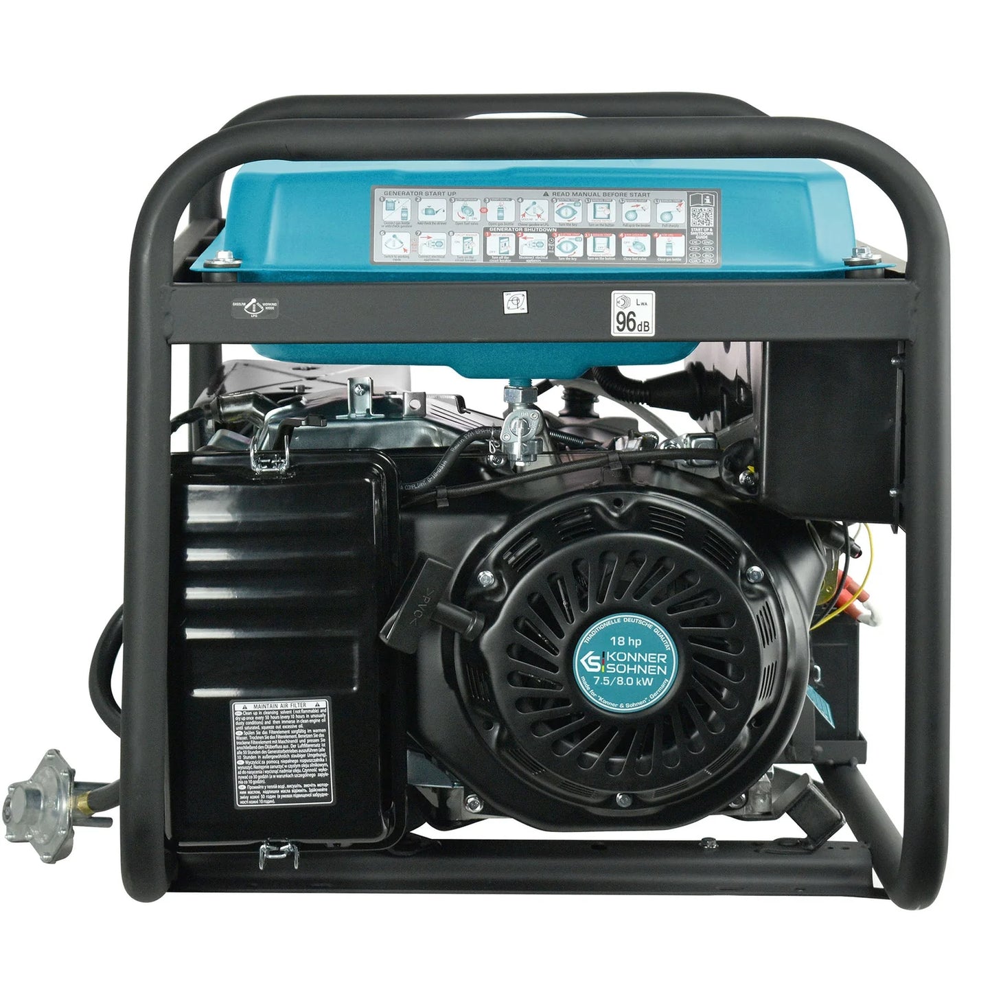 LPG/Gasoline Generator KS 10000E G