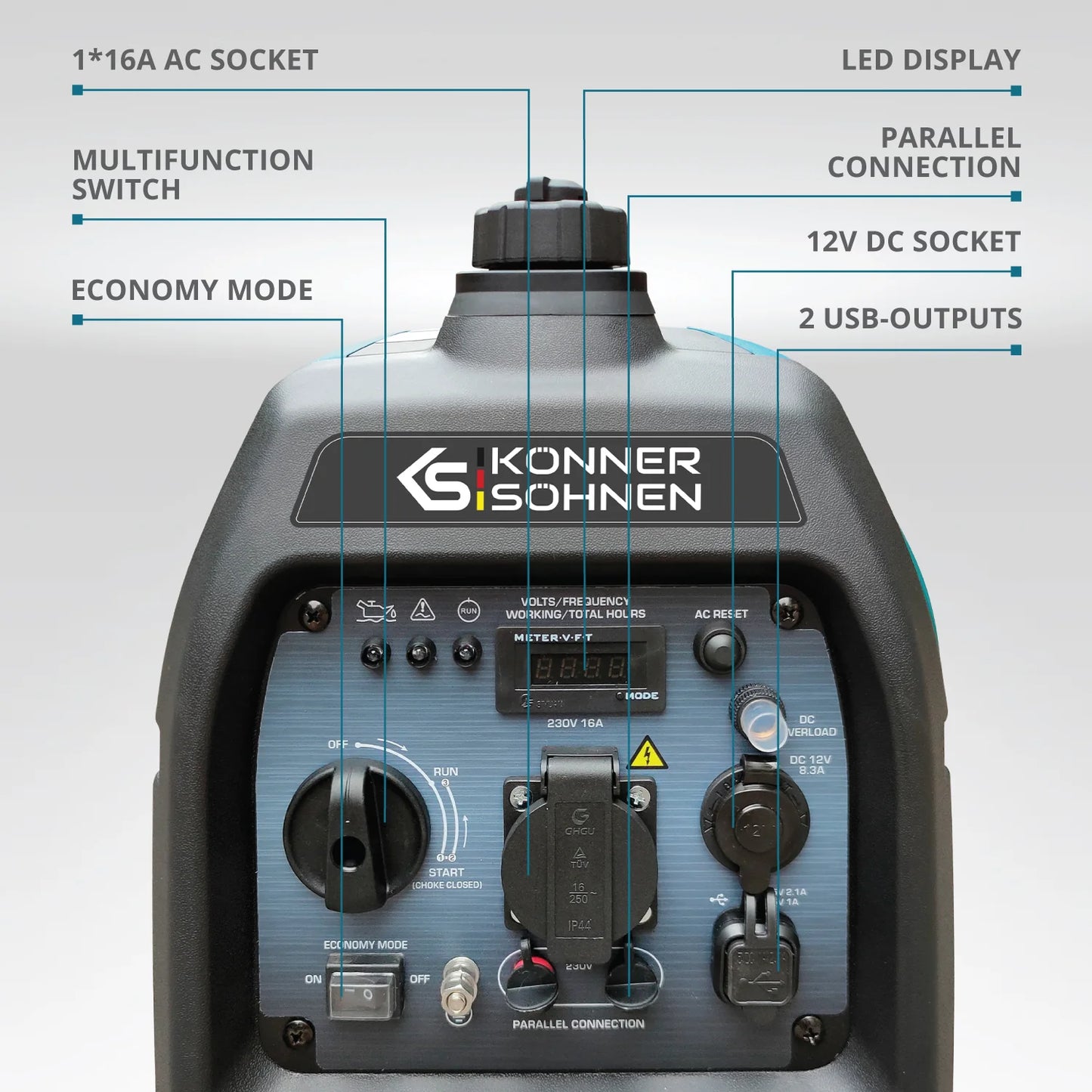 KS 2100i S inverter generator