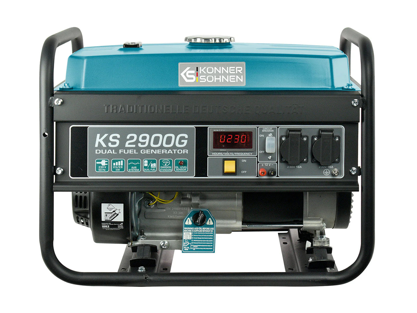 LPG/Petrol generator KS 2900G