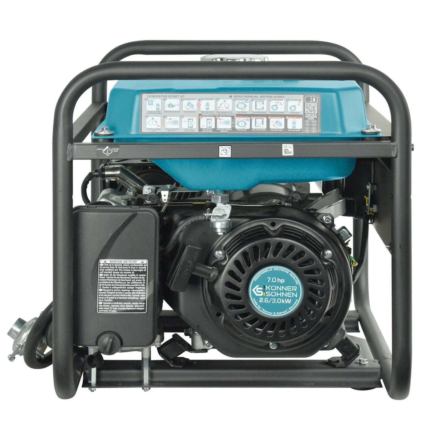 LPG/Petrol generator KS 3000G