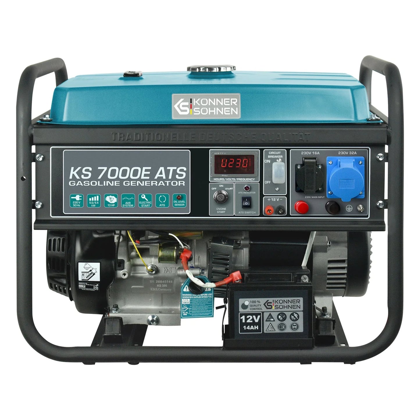 KS 7000E ATS gasoline generator