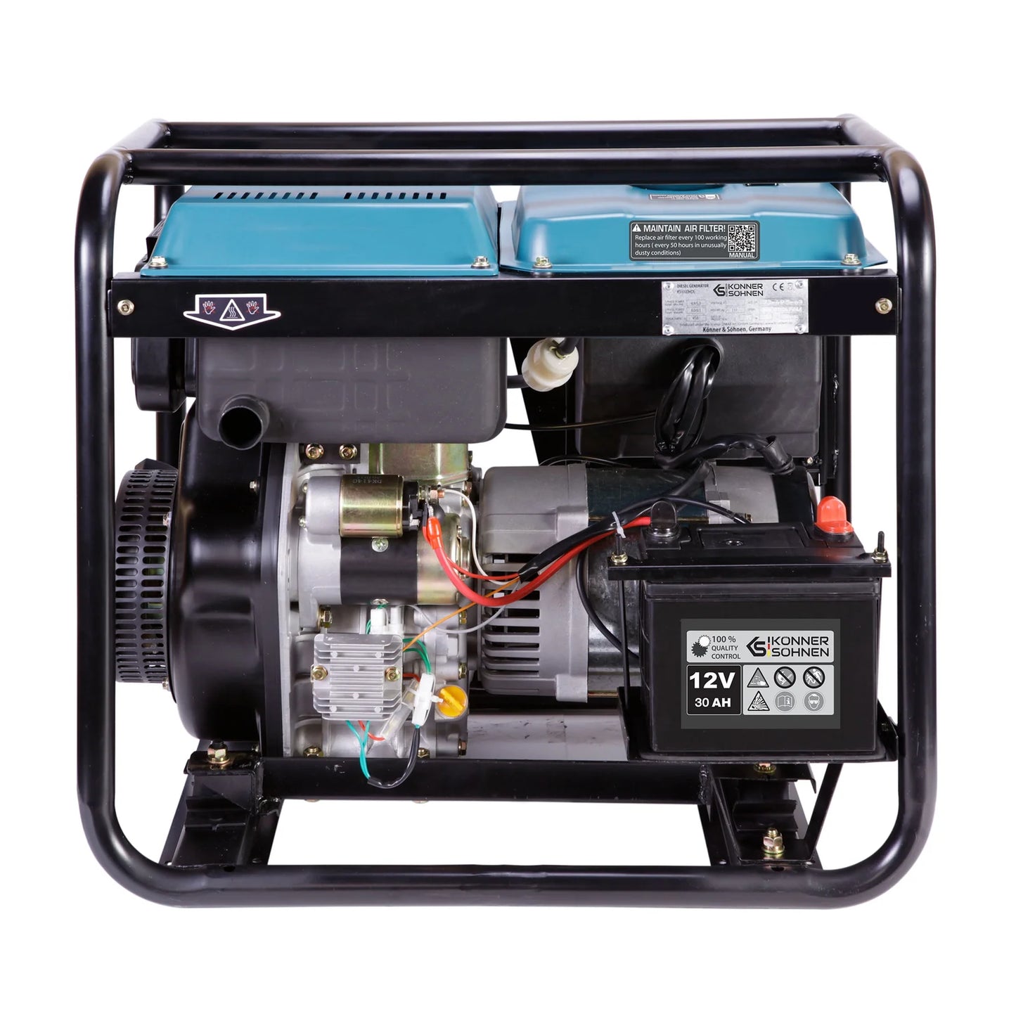 Diesel generator KS 8100HDE (EURO V)