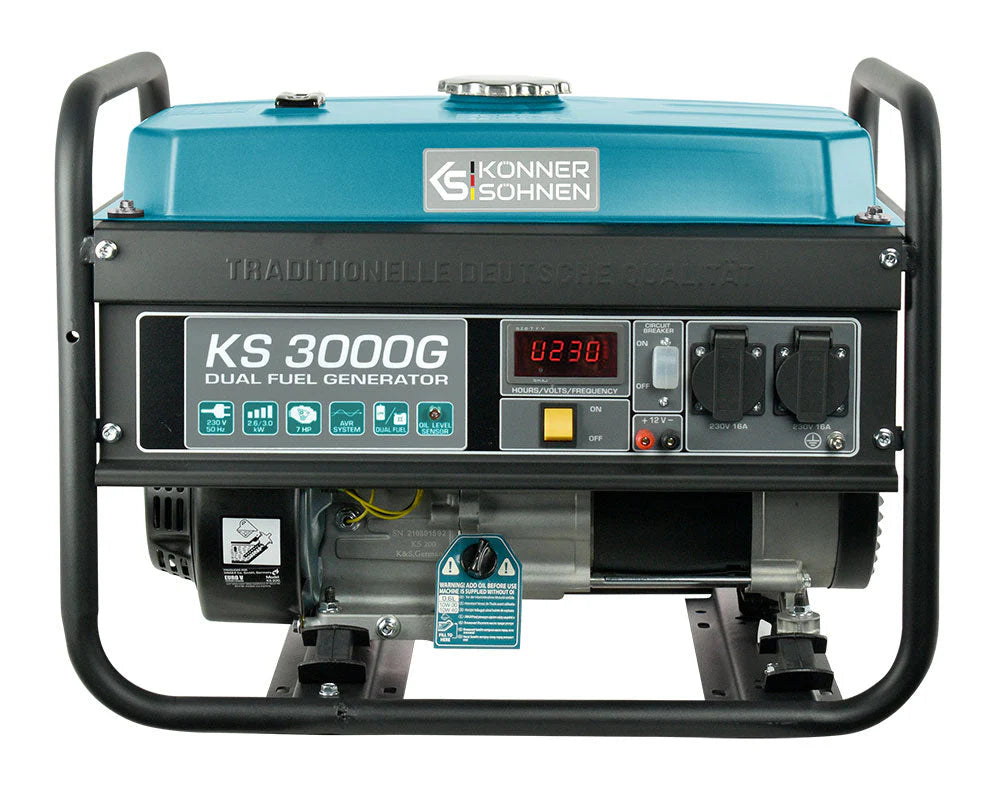 LPG/Petrol generator KS 3000G