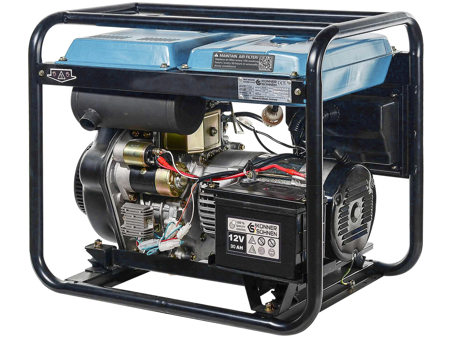 Diesel generator KS 8100HDE-1/3 ATSR (EURO V)