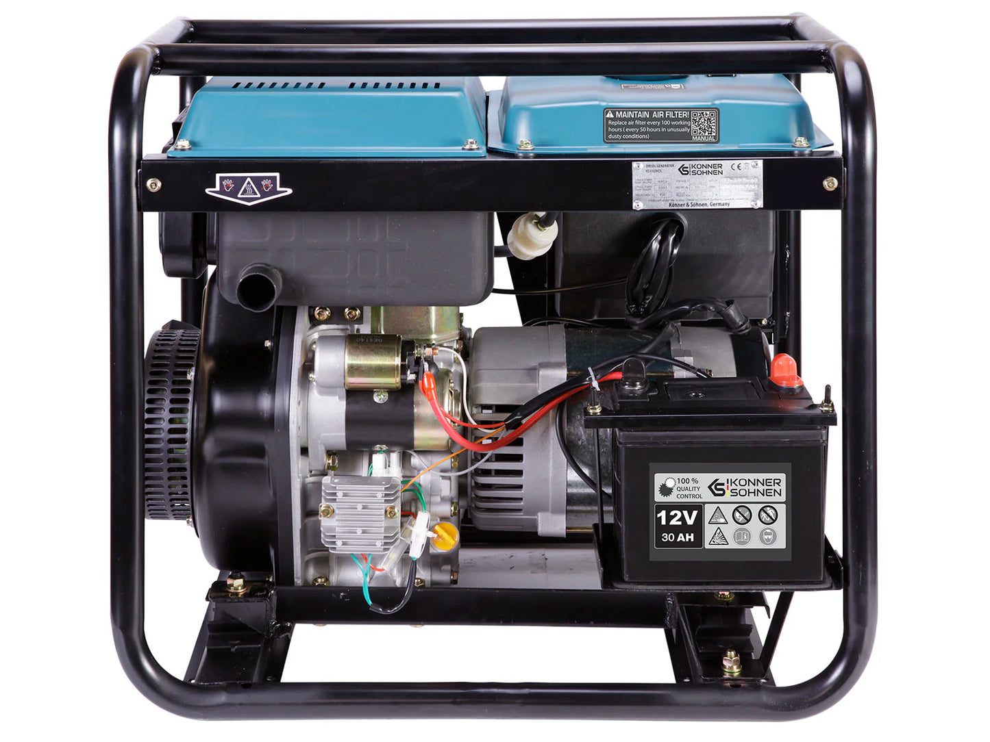 Diesel generator KS 8100HDE-1/3 ATSR (EURO V)