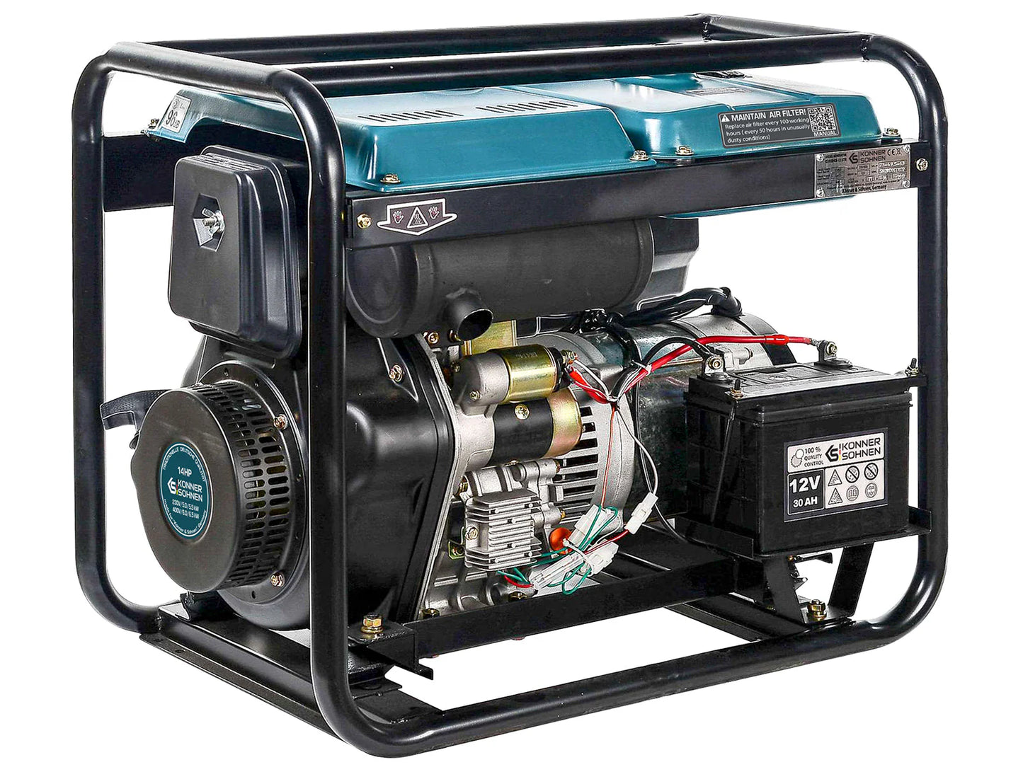 Diesel generator KS 8100HDE-1/3 ATSR (EURO V)