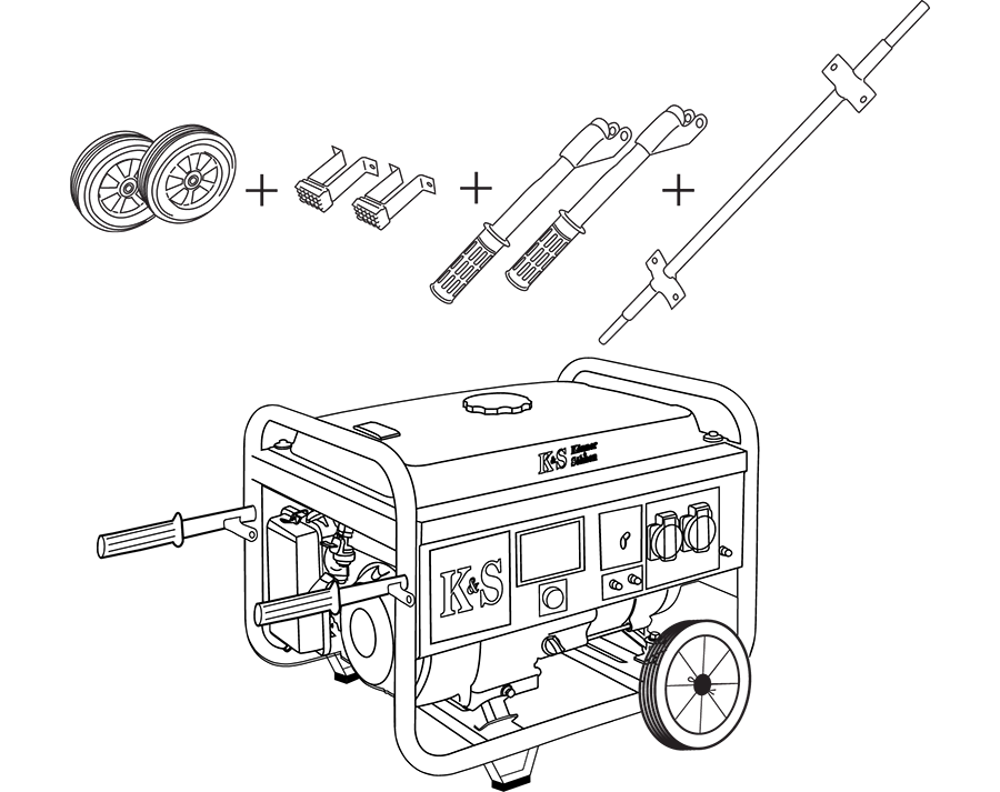 Transport set KS 3 KIT